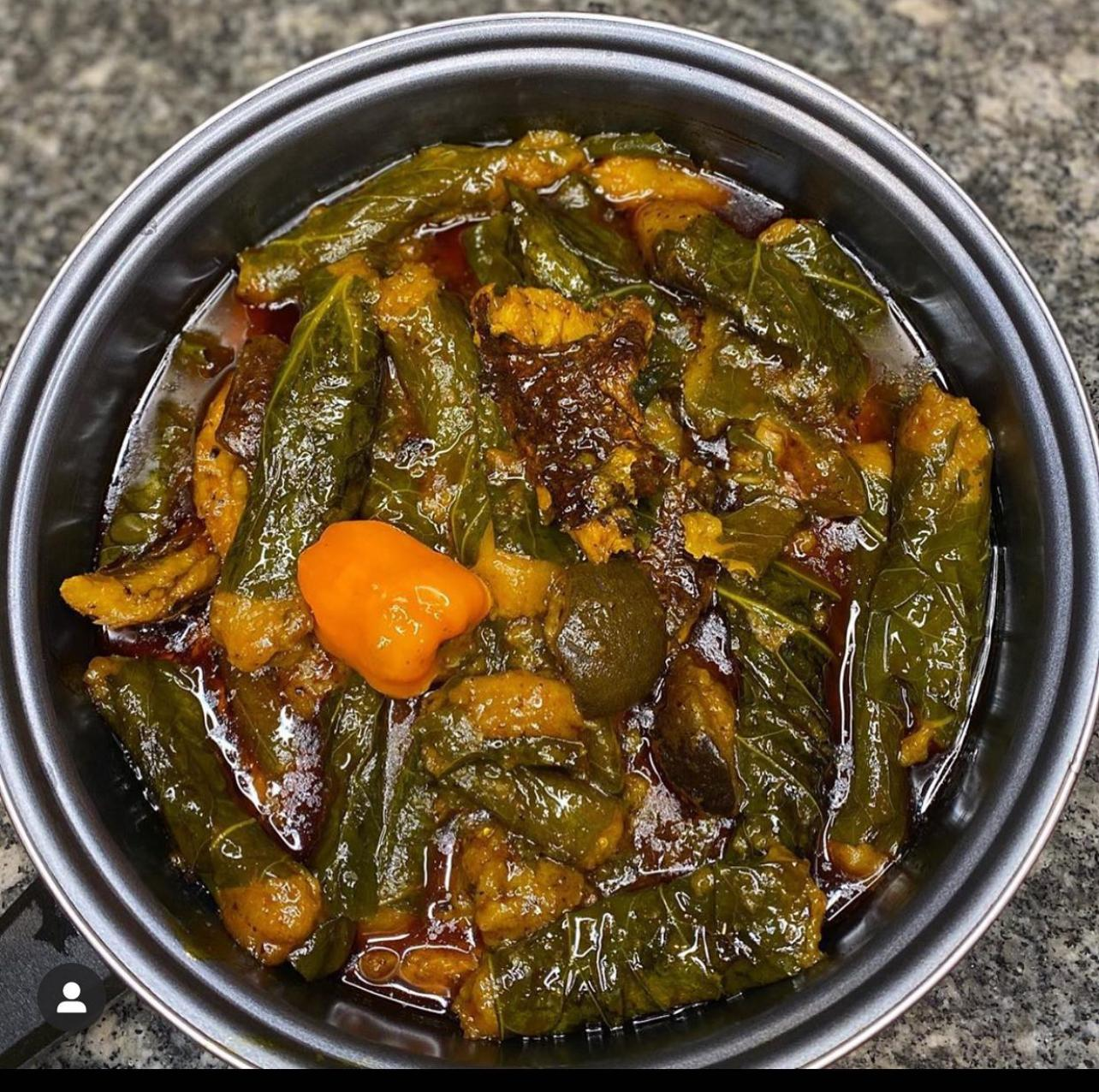 Ekwang at All Aroma Restaurant, Bamenda
