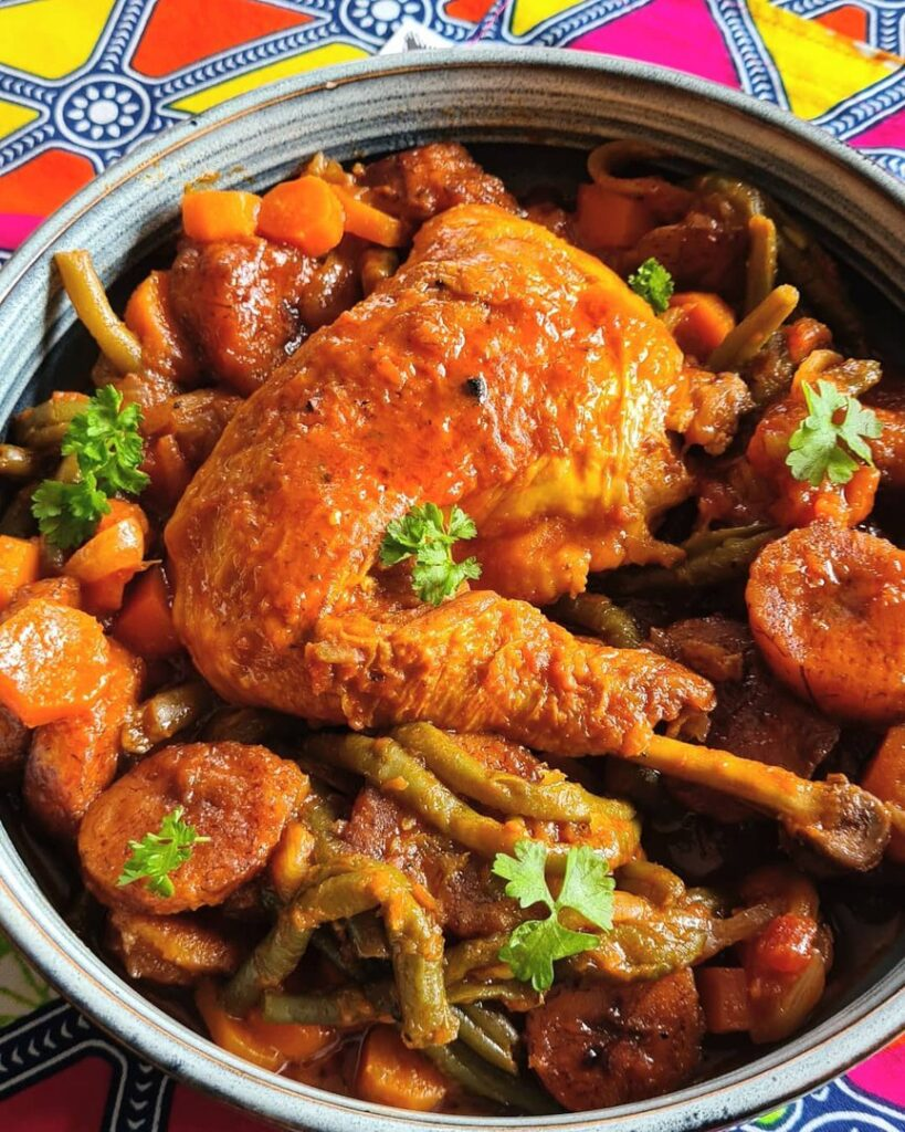 Chicken DG served at All Aroma Bamenda